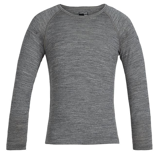 ICEBREAKER - TS ML COL ROND KIDS 200 OASIS LS CREWE