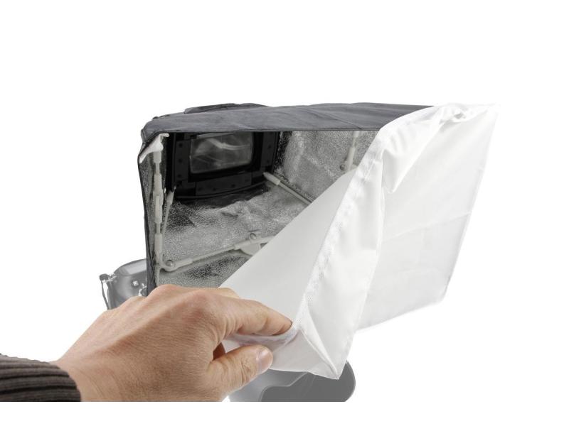 Dörr Blitzdiffusor QFASB-2030 Quick-Fix Aufstecksoftbox für Ausleuchtung