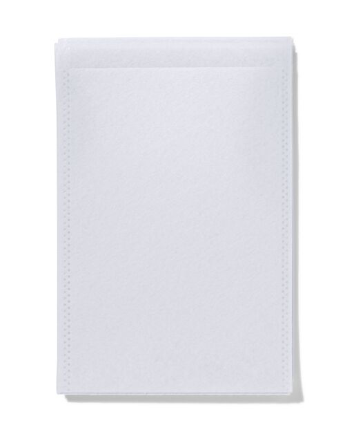 10 gants de toilette secs