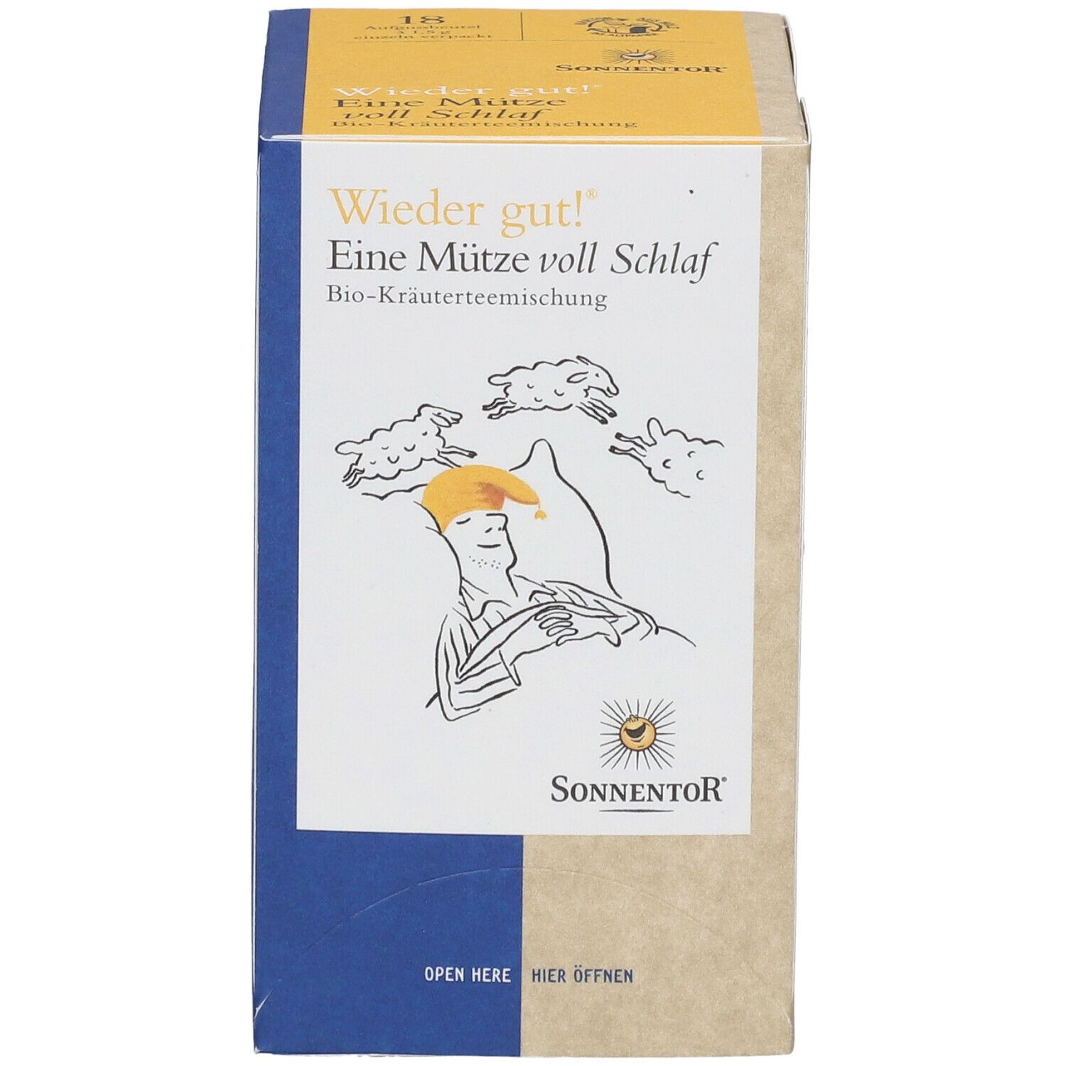 SonnentoR® Eine Mütze voll Schlaf® Tee Wieder gut® bio