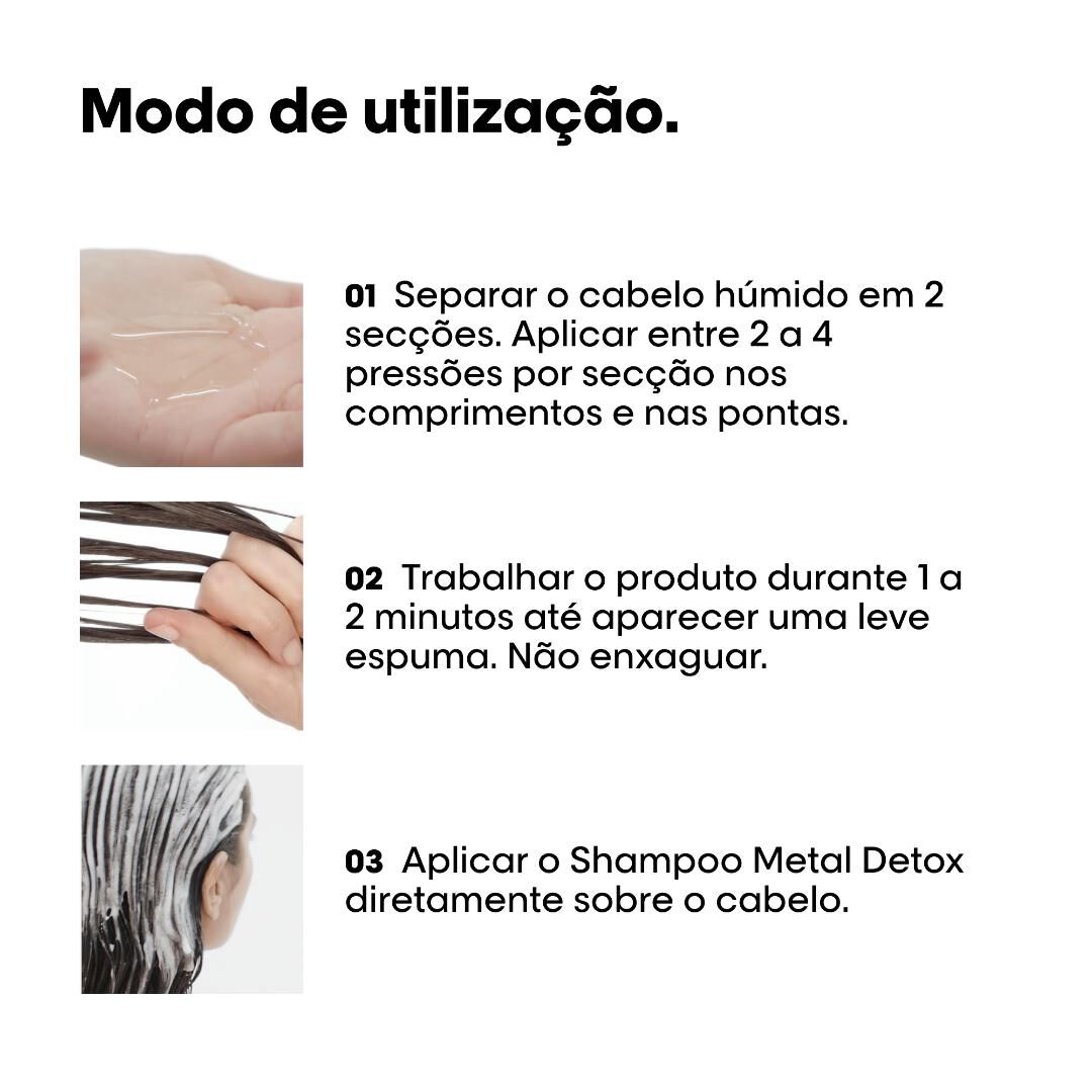 L'ORÉAL PROFESSIONNEL Metal Detox Tratamento Pré-Shampoo - 250ml