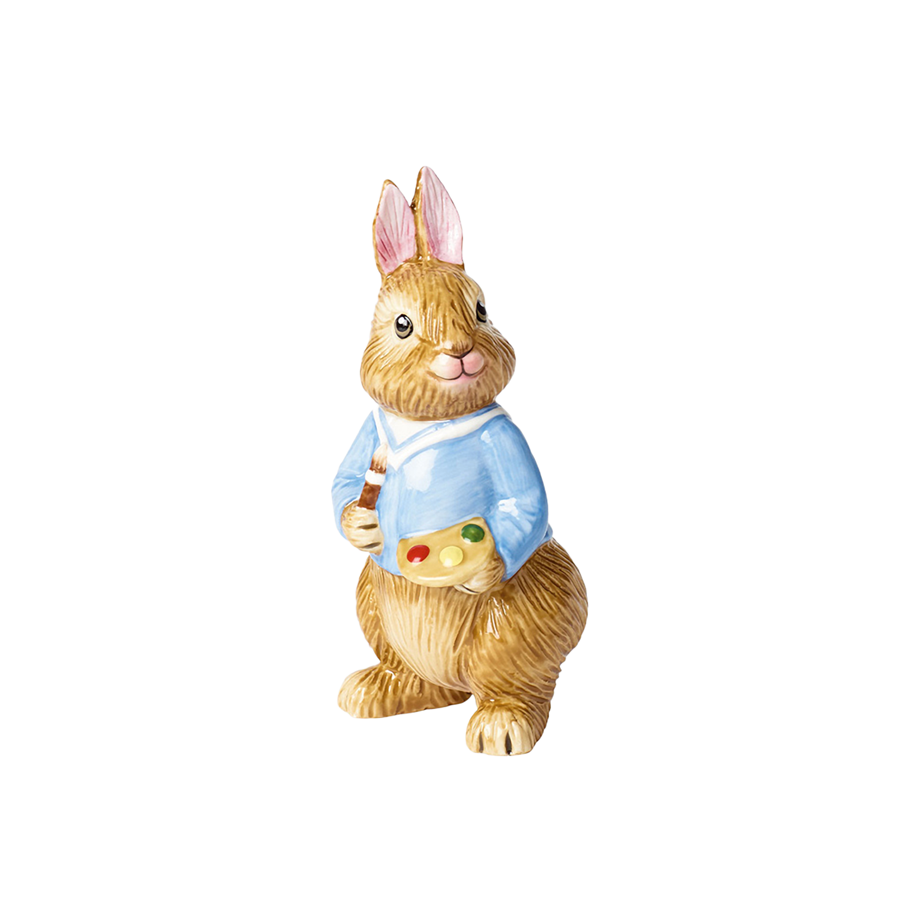 Bunny Tales Easter figurine Multi-colored, 3.9'' x 4.1'' x 8.5'', porcelain