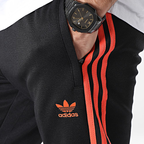 Pantalon Jogging A Bandes SST II5765 Noir