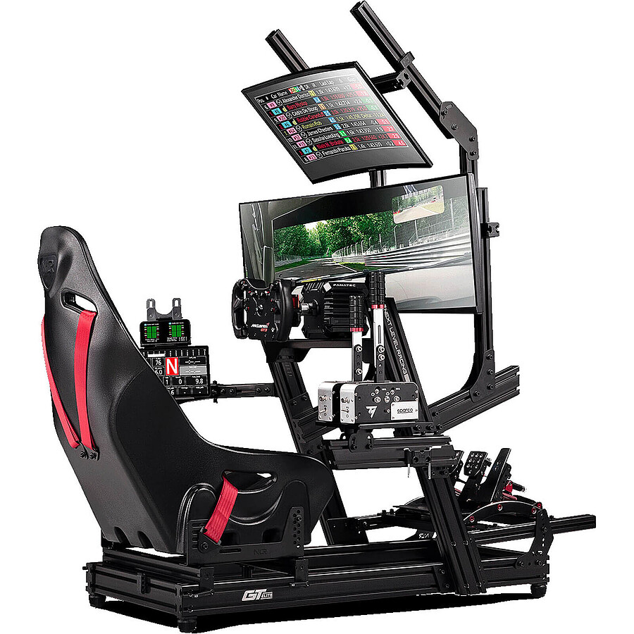 Next Level Racing F-GT Elite Direct Mount Overhead Monitor Add-On - Black Edition