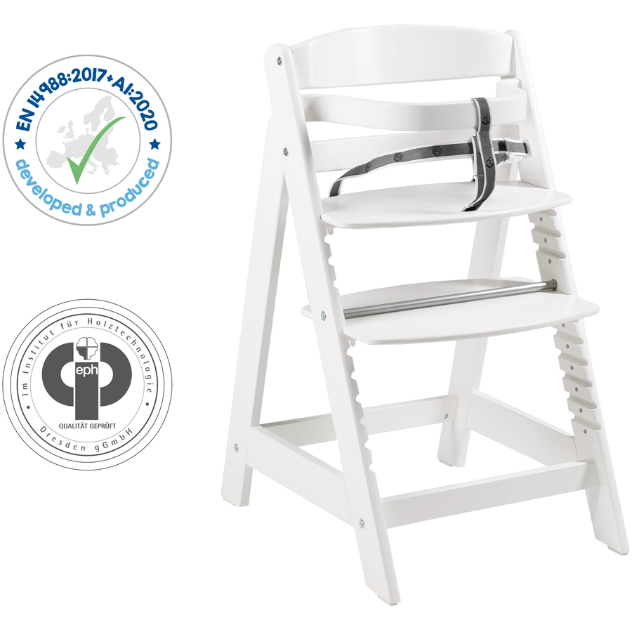 roba Treppenhochstuhl Sit Up Click weiß