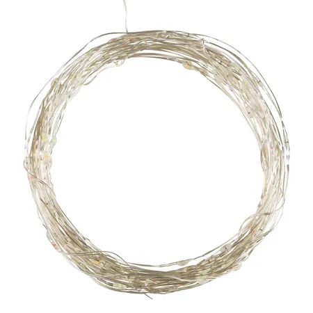 Idena Micro Lichterkette 100 LED bunt, Musik, 6hTimer