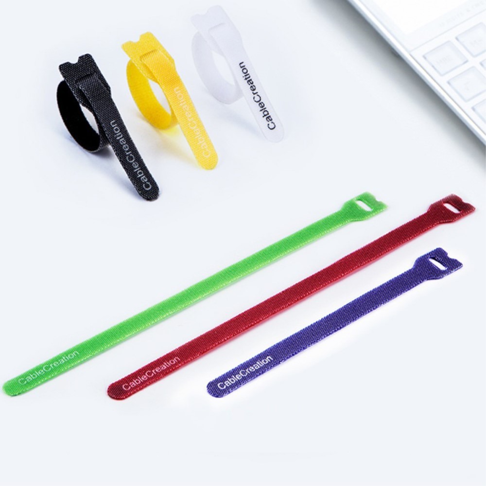 (60er Set) 15cm / 22cm Kabel Organizer Nylon Kabelbinder - Bunt