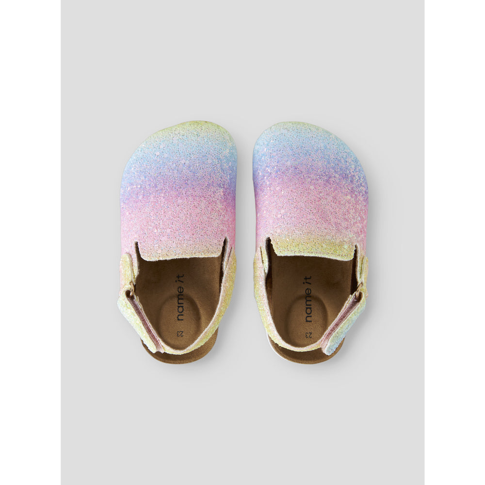 Køb Name It Cradle Pink Rainbow Nmnavery Mules