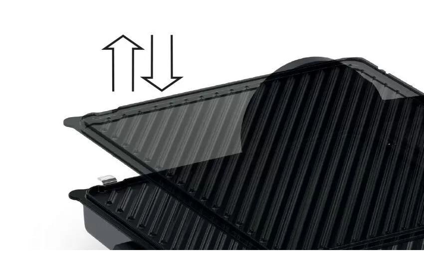 Multifunktionsgrill TCG4215 2000 W<br>Kontakt- und Tischgrill