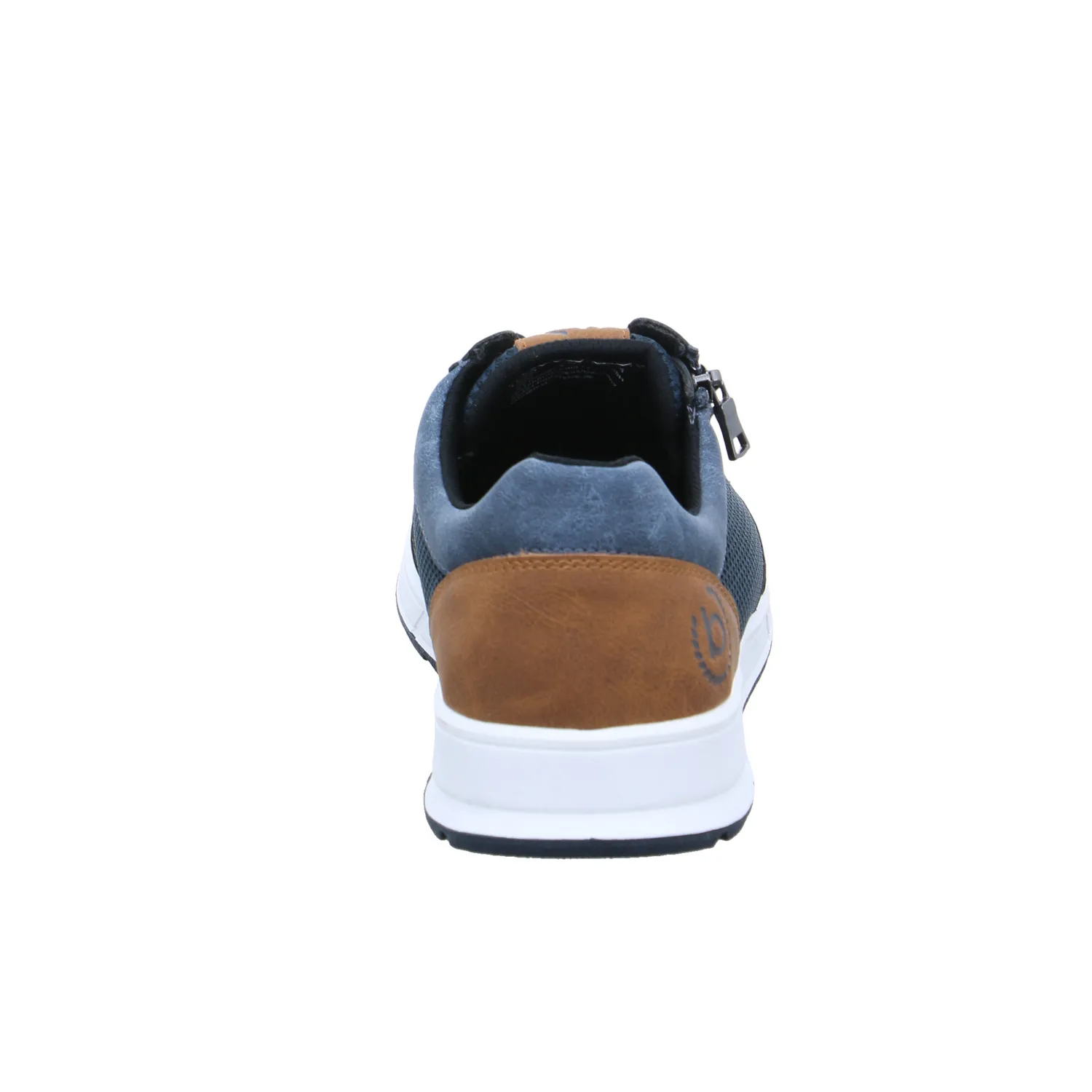 BUGATTI SHOES Halbschuhe Sneaker Stoff Blau Lederimitat