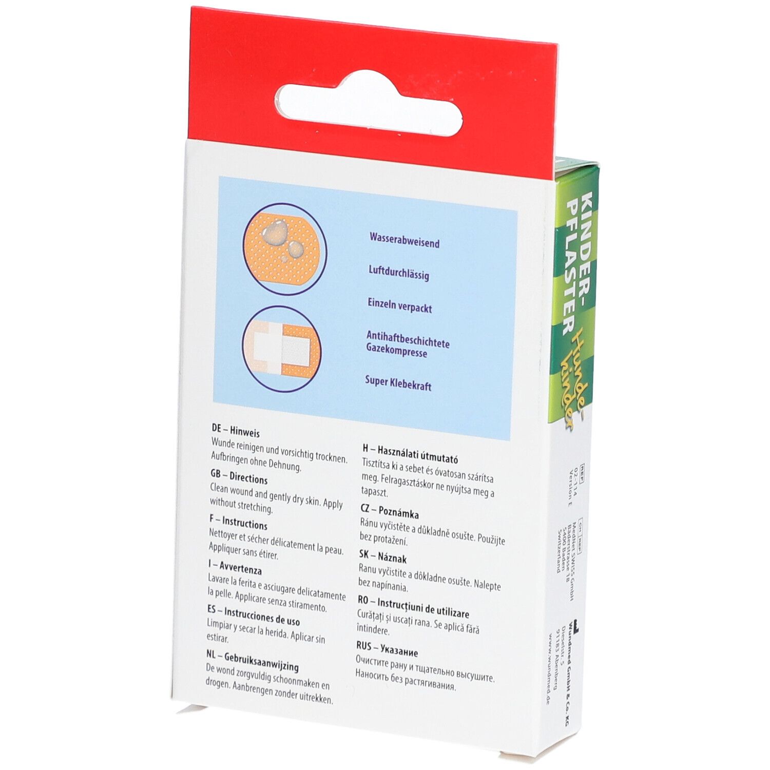 WUNDmed® Kinderpflaster Hundekinder