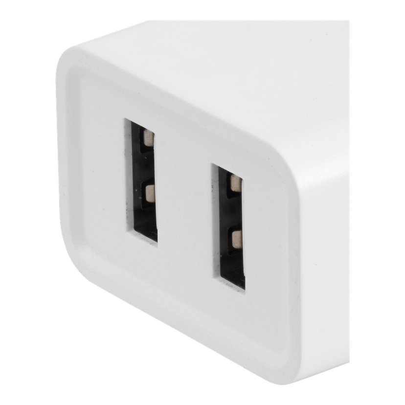 Lader USB A 12 W 5V/2,4A 110/230 V
