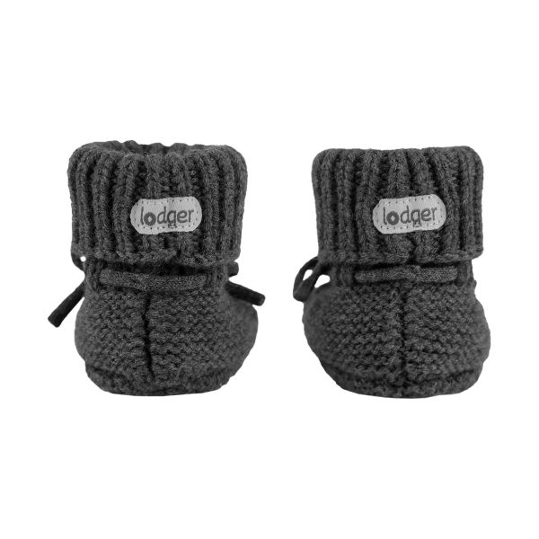 Lodger Slofjes - Merino Wool - Pigeon - 0-6M