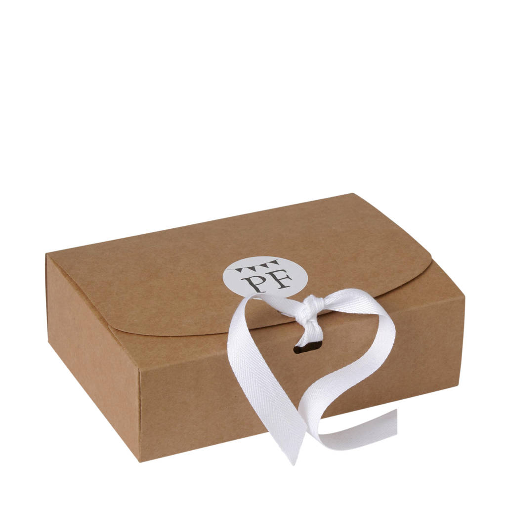 geschenkset met leren espadrilles + speenkoord wit/zwart