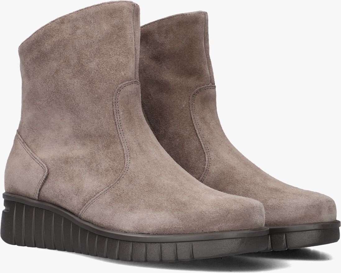 taupe hartjes enkelboots sue h booty
