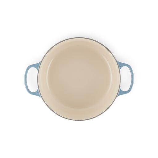Le Creuset Signature Rund Støbejernsgryde, Chambray, 6,7 L