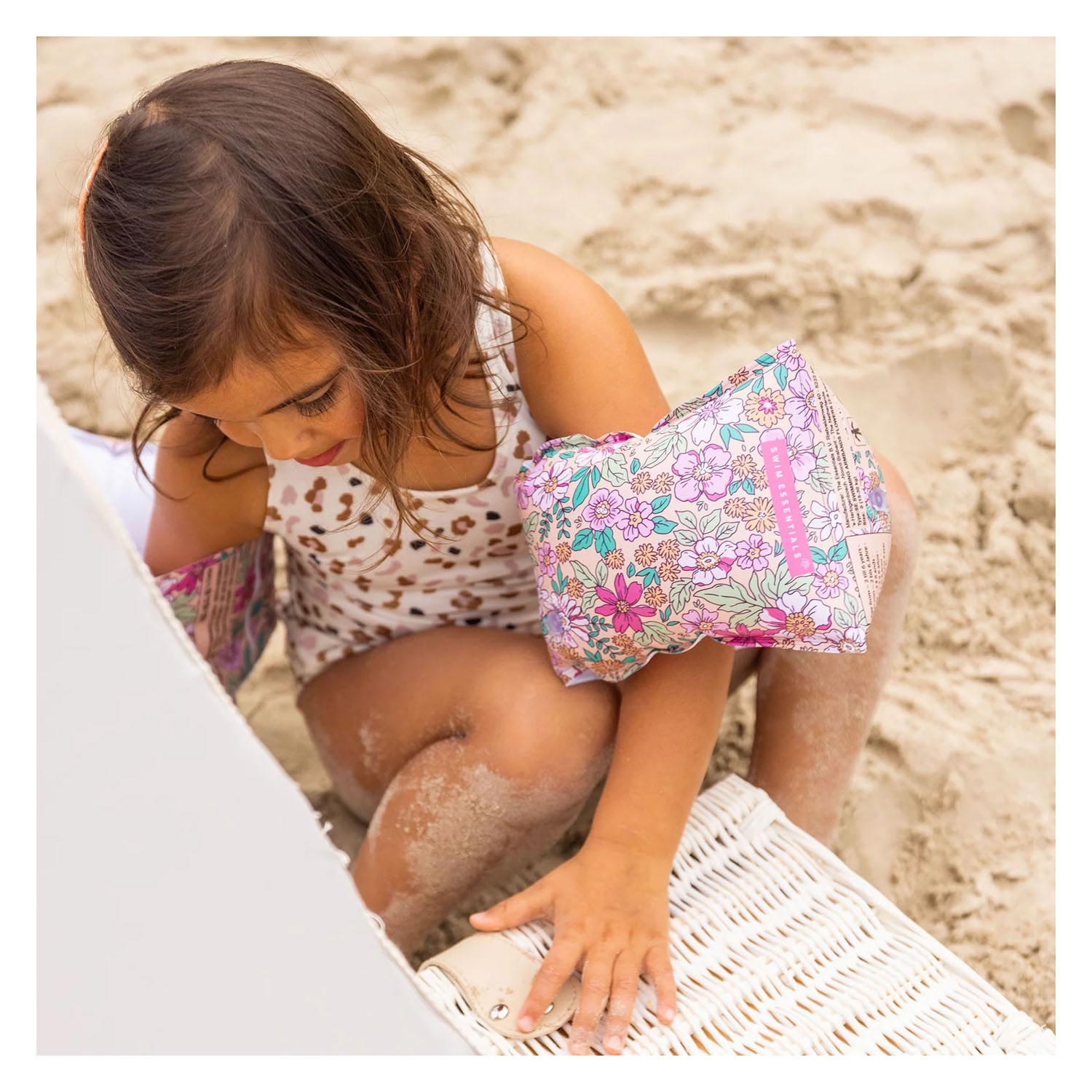 Swim Essentials Zwembandjes Blossom, 2-6 jaar