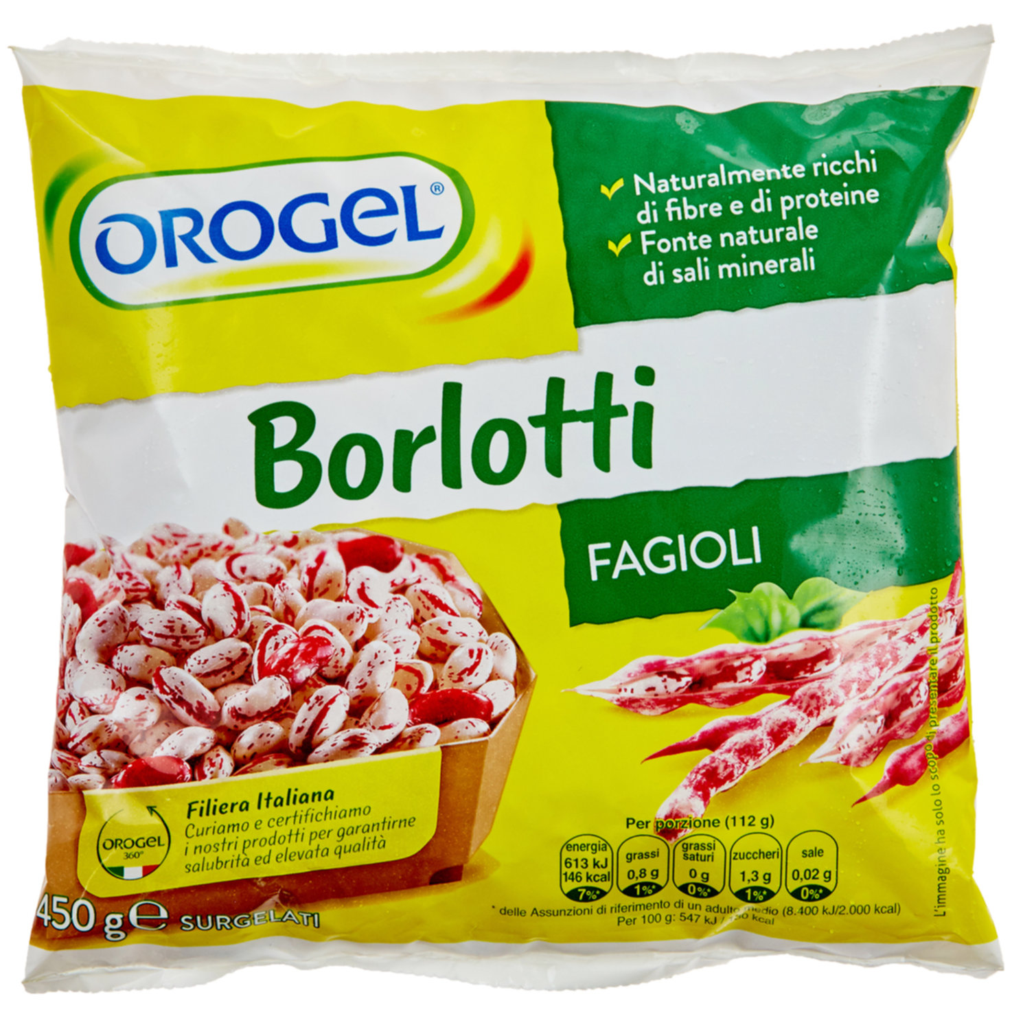 Orogel Borlotti-Bohnen