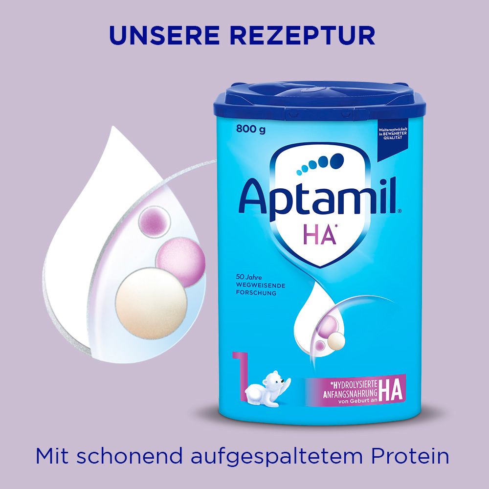 Aptamil HA 1 Anfangsmilch von Geburt an