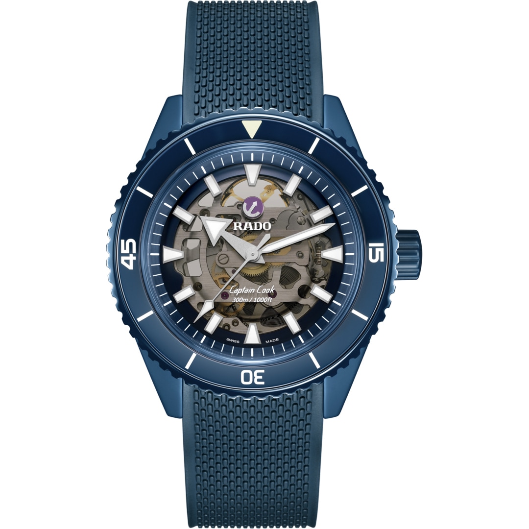 Rado Captain Cook XL High-Tech Ceramic Skeleton