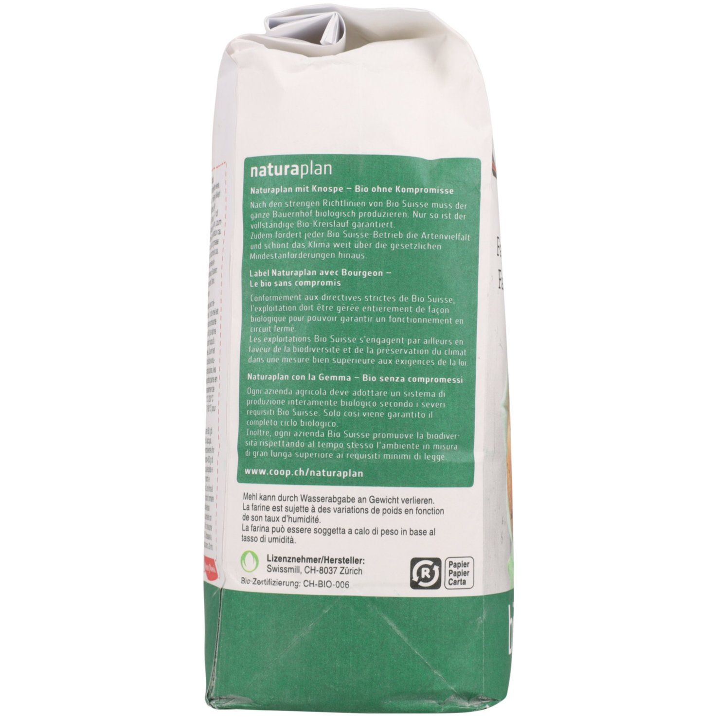 Naturaplan Bio Dinkelmehl hell
