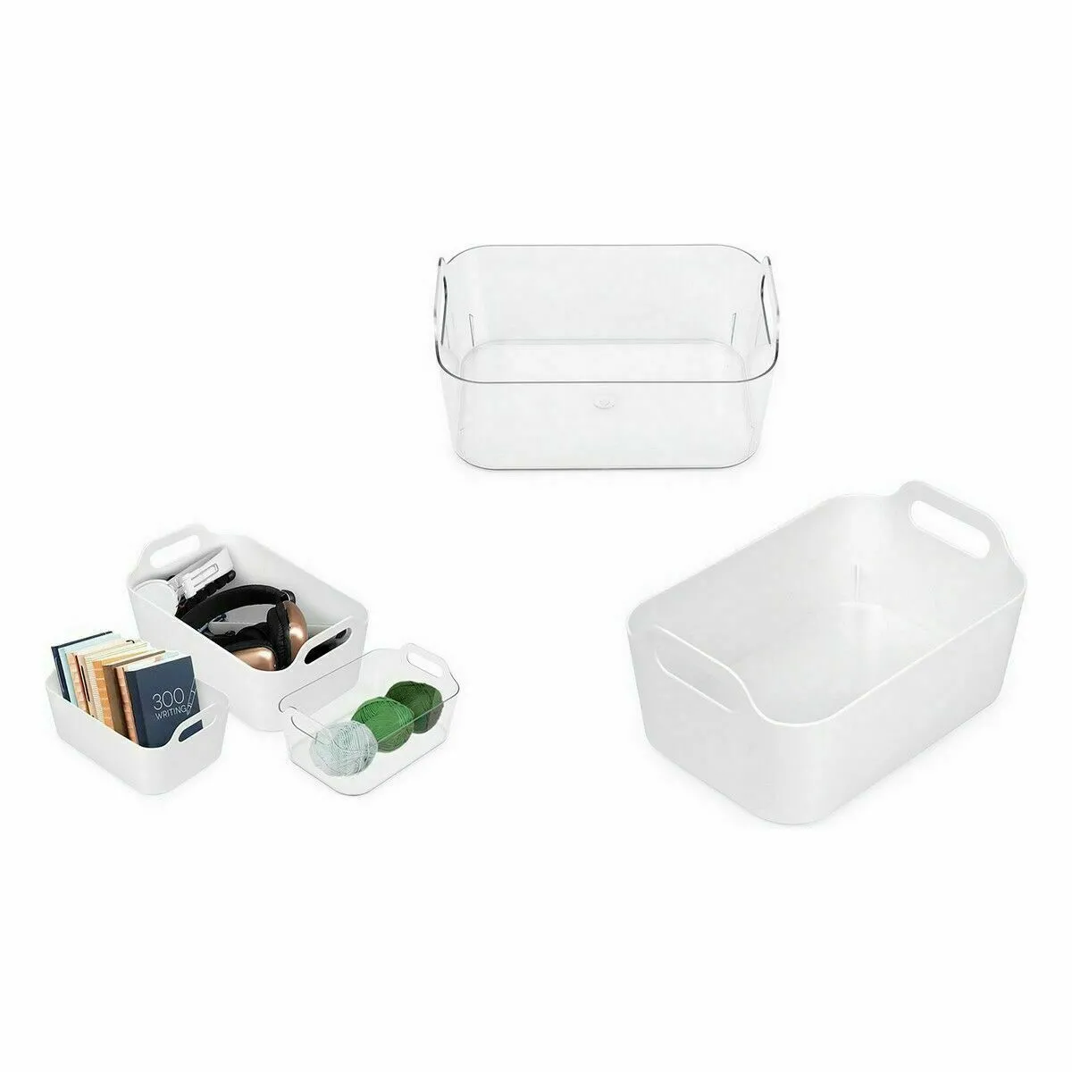 Confortime Panier Multi-usages Blanc
