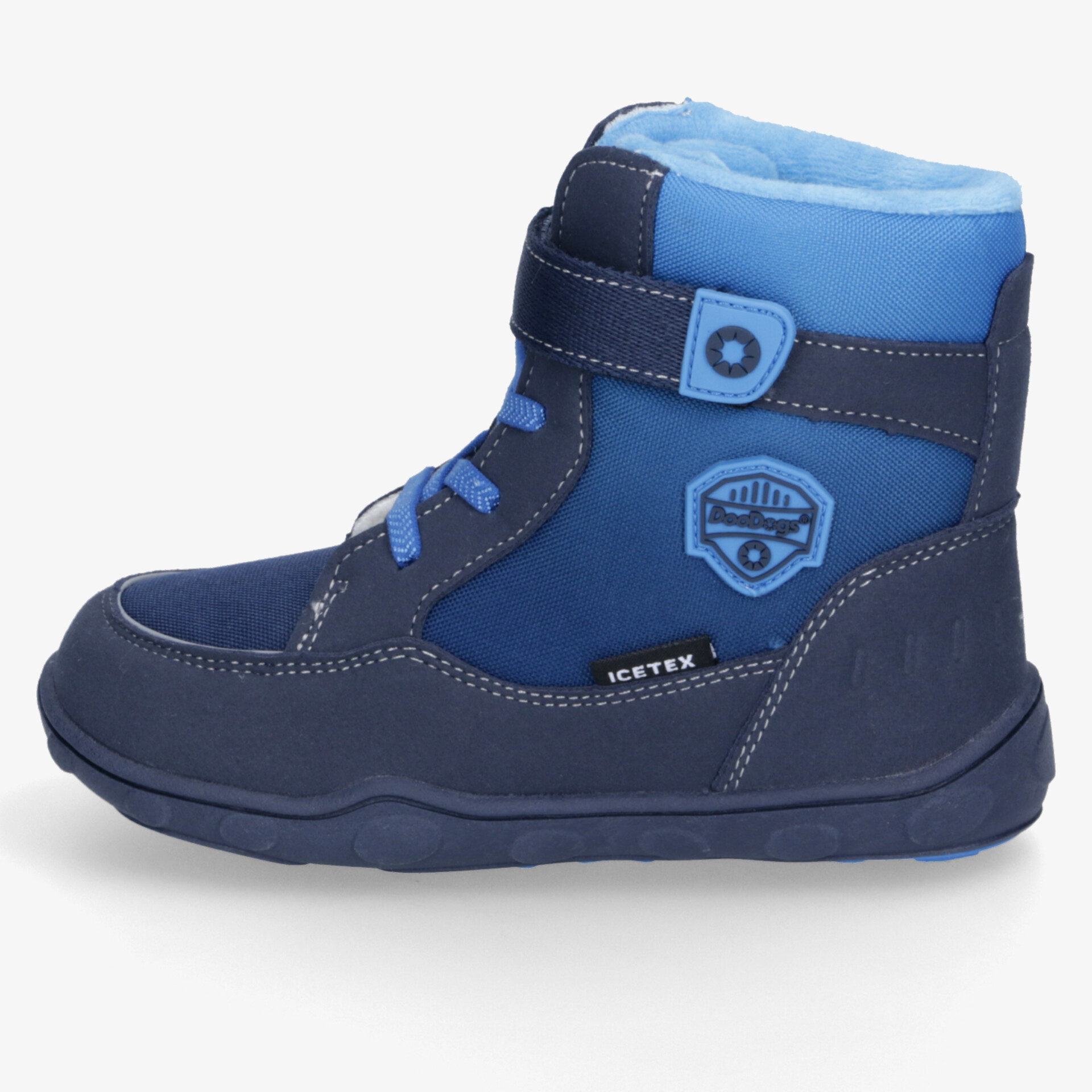 DooDogs Kinder Winterstiefel blau