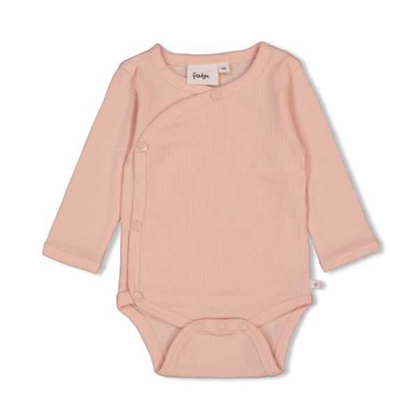 Feetje The Magic is in You Rib Wikkelromper - Roze