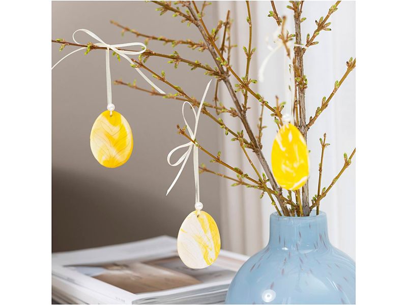 Creativ Company Bastelset Ostern Modellieren 1 Stück, Hellg Mini Kreativ-Set