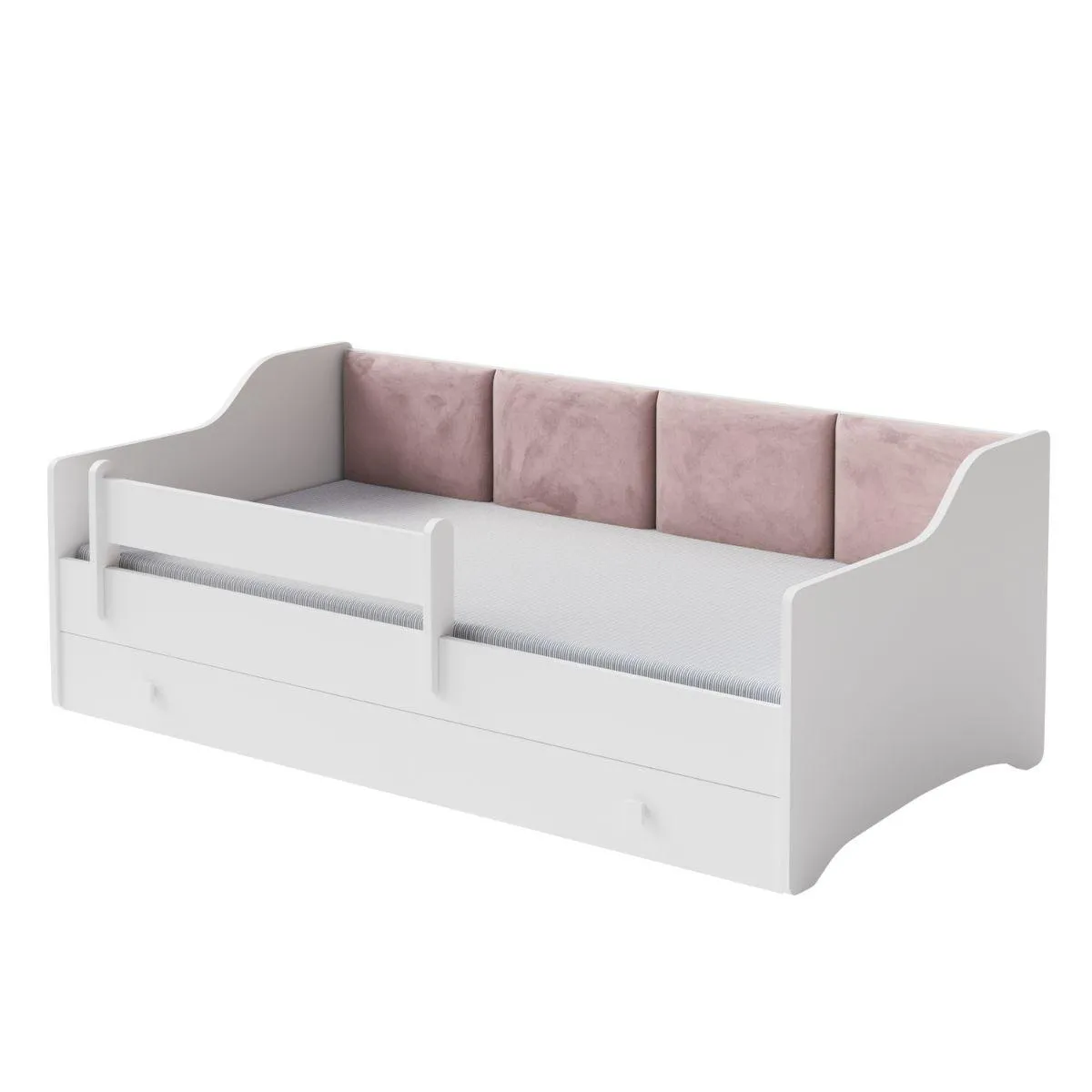 kobi Lit enfant ERYK - Rose - 160x80 cm
