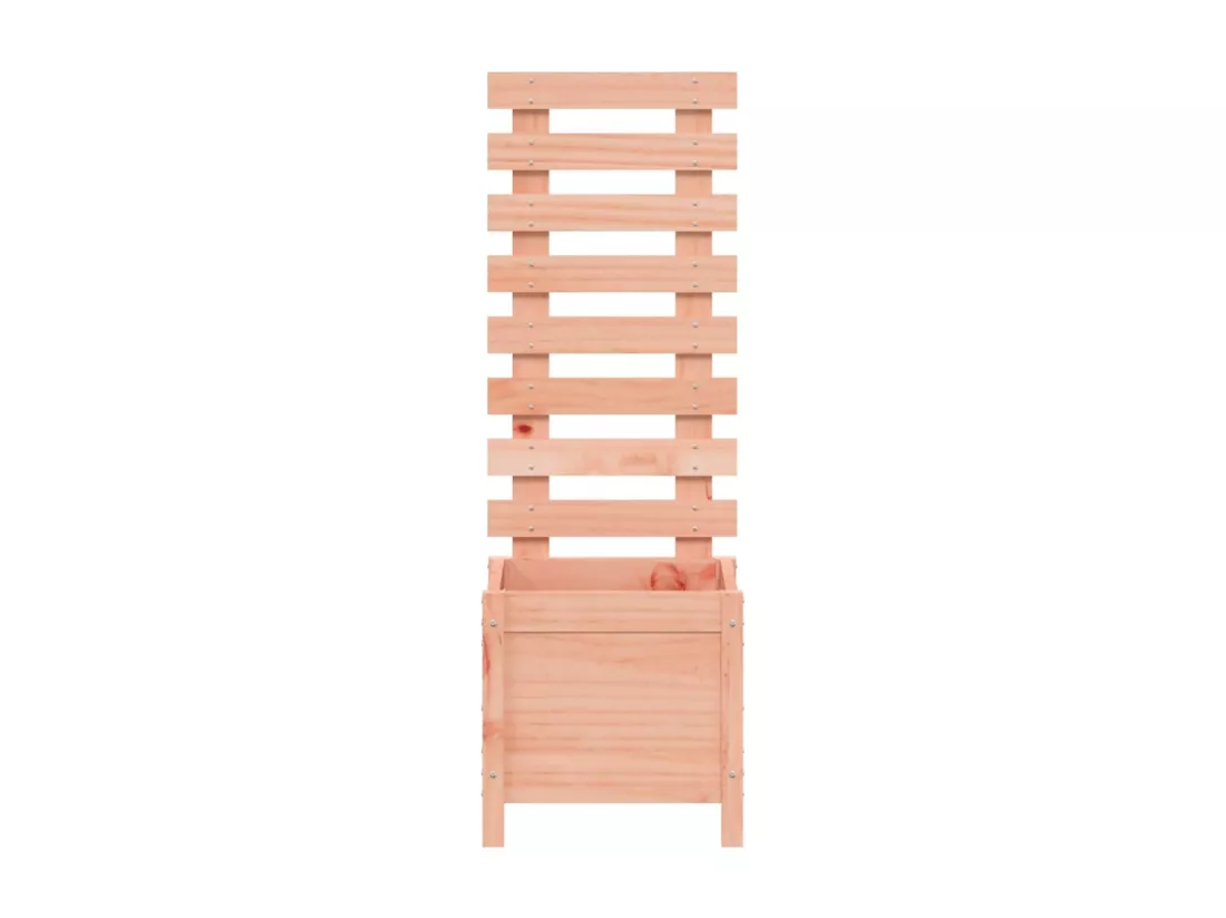 Jardinière avec support 39x39,5x114 bois massif douglas