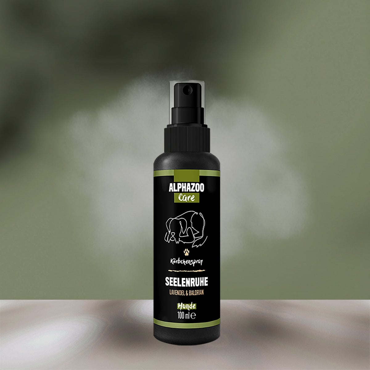 ALPHAZOO Calm Soul Spray 100ml voor honden | Kalmerende remedie met valeriaan