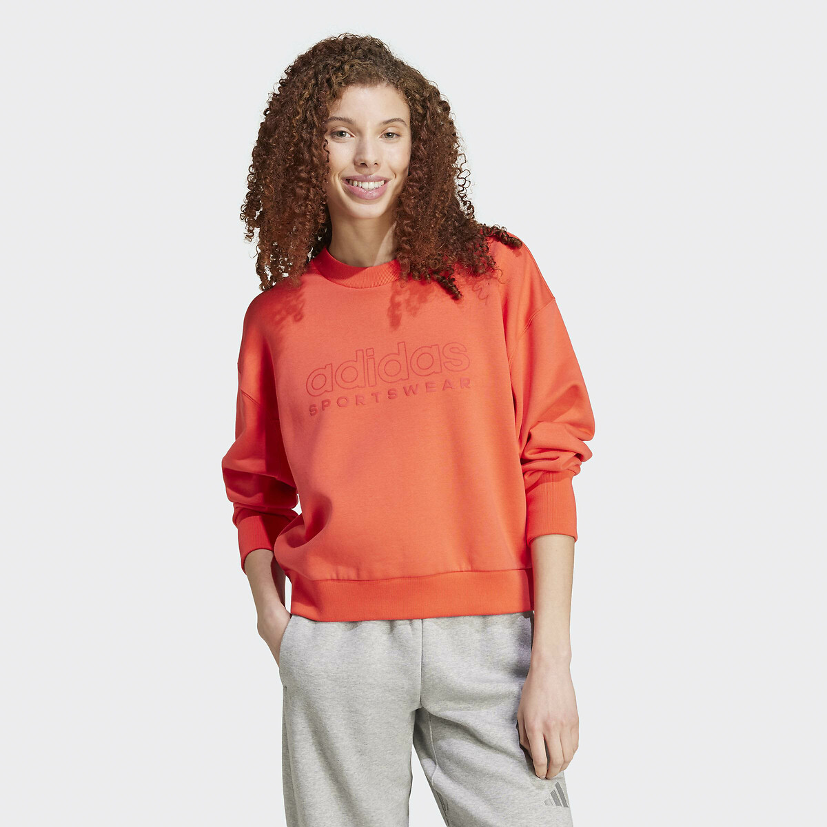 ADIDAS ROUPAS ESPORTIVAS<br>Suéter Losse Estampa para todas as estações