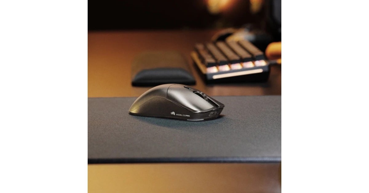 GloriousModel O 2 PRO Wireless gaming muis  (Zwart, 400 - 26,000 DPI)