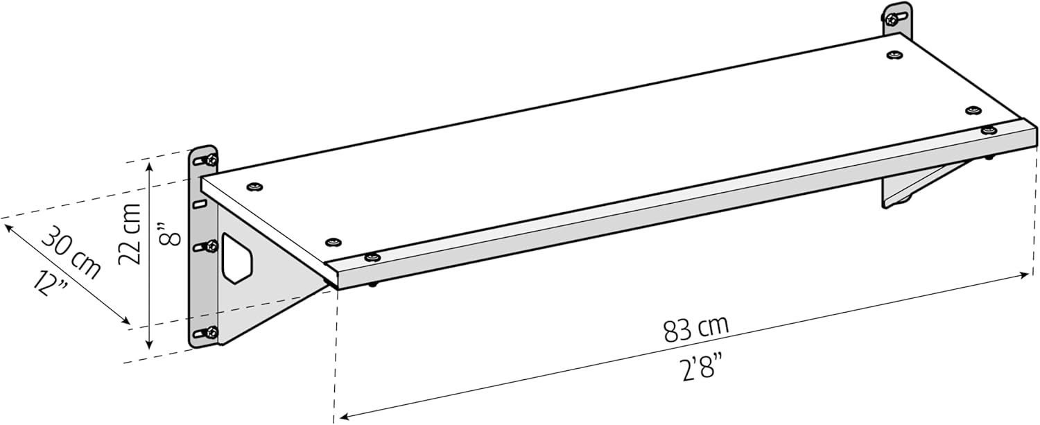 Palram 6X10 Skylight Shed Dark Grau Bundle Gerätehäuser, 305,5x185,5x217 cm