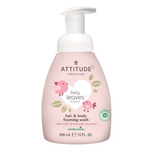 Attitude Baby Leaves 2-in-1 Hair & Body Foaming Wash 295ML