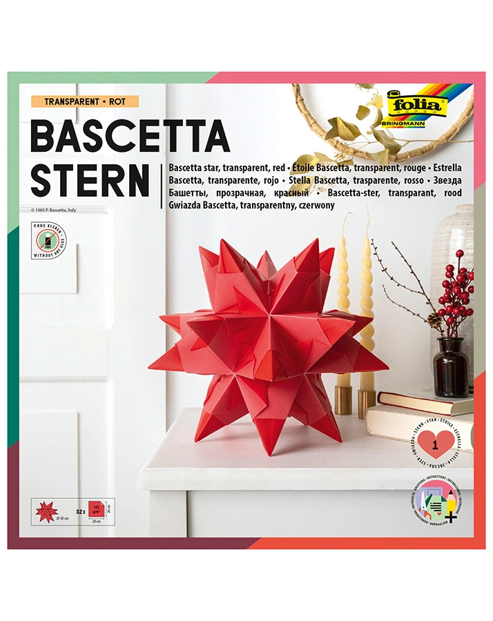 folia Bascetta-Set, rot