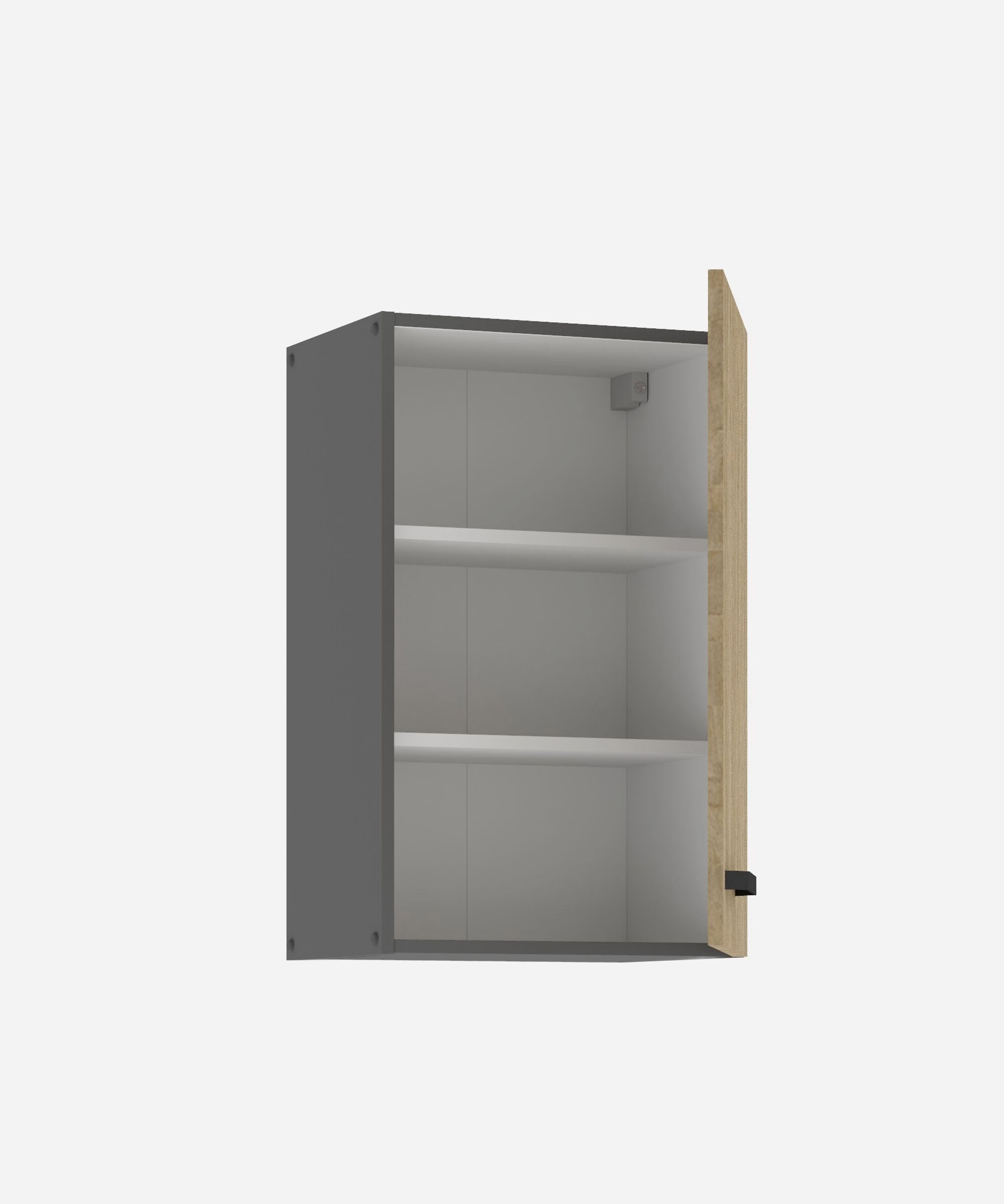Küche SCANDI Hängeschrank 45 cm Fischgrät Küchenzeile Küchenblock Einbauküche