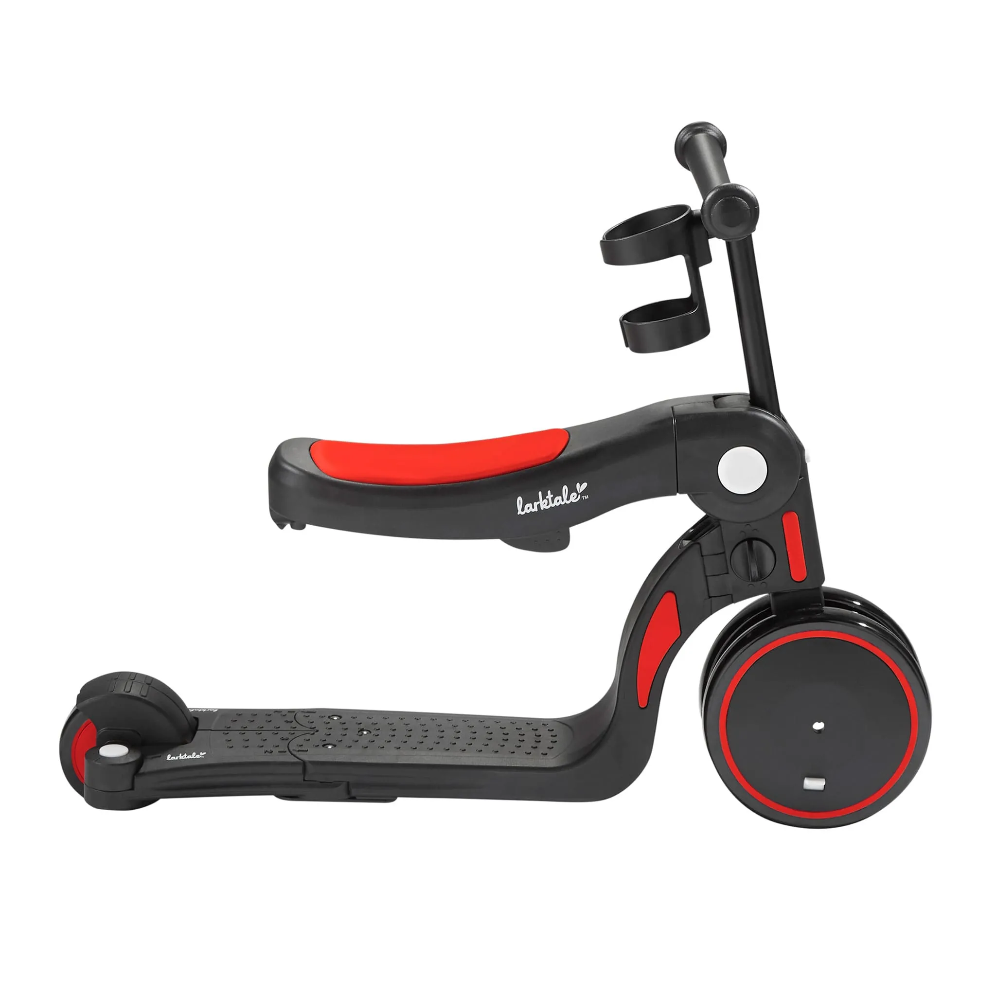 Larktale Trottinette 5 en 1 Scoobi™ - Rouge