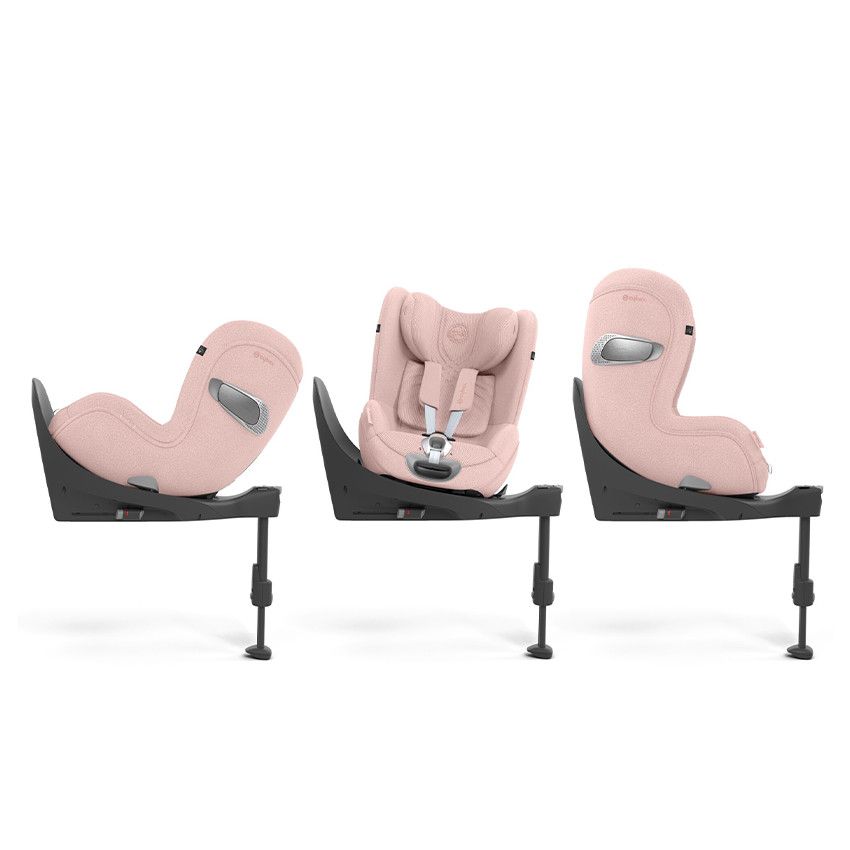 Siège-auto Sirona T i-Size tissu Plus peach pink - Ecru