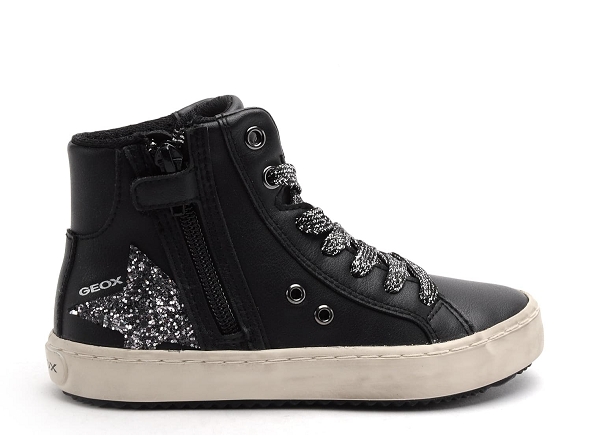 Geox boots bottine enfant j kalispera fille j044ga noir