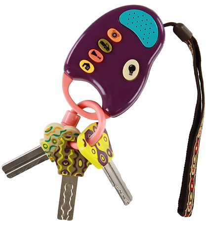 B. toys Spielzeugschlüssel - FunKeys - Lila