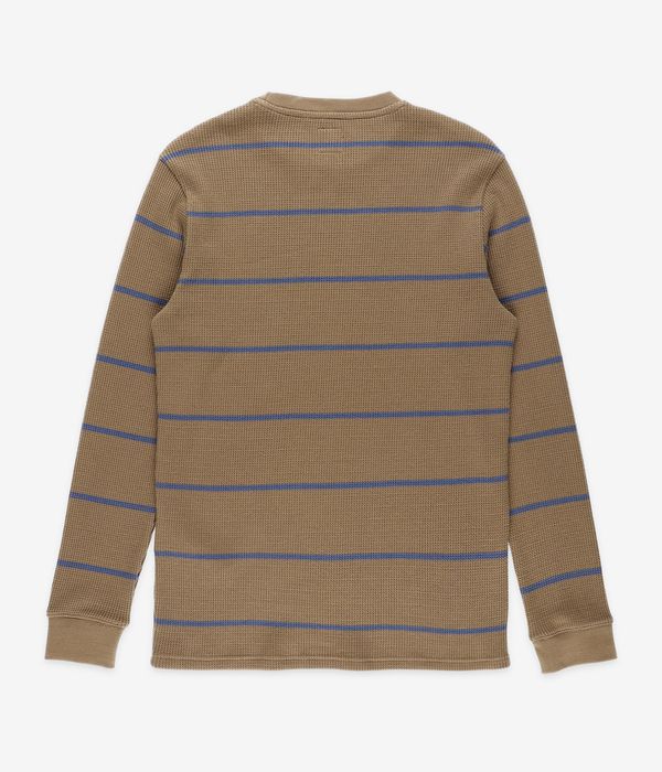 RVCA Day Shift Thermal Stripe Longsleeve (coyote)