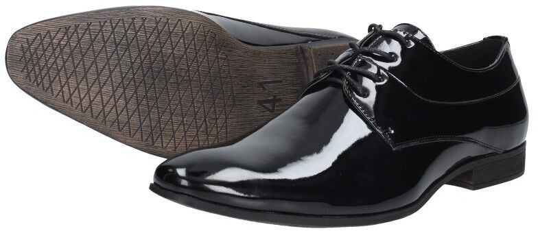 Bottesini heren lakschoenen zwartlak