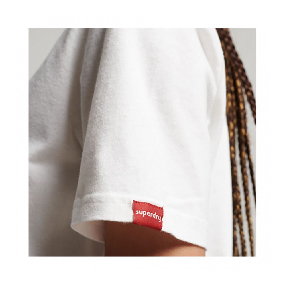 Superdry VINTAGE CITY SOUVENIR - Tee-shirt Femme ecru
