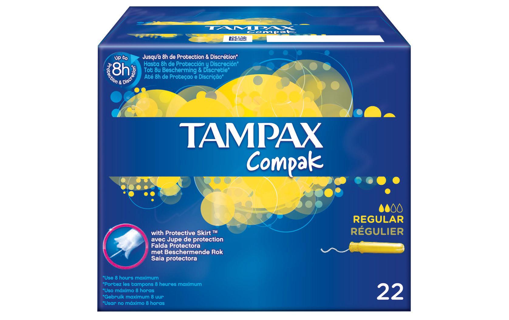 Tampons Compak Regular 22 StückTampons
