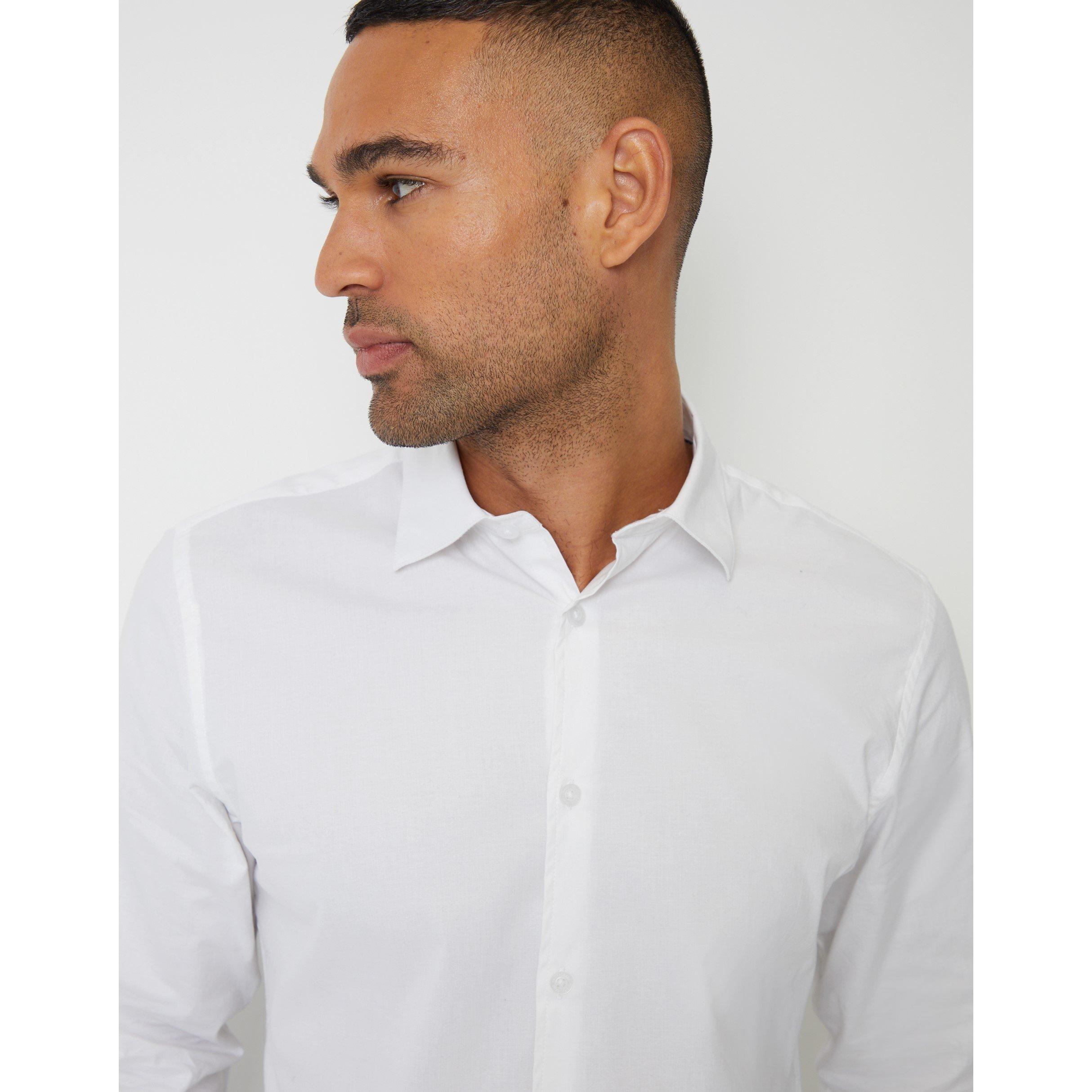 Threadbare TB Long Sleeve Shirt Mens