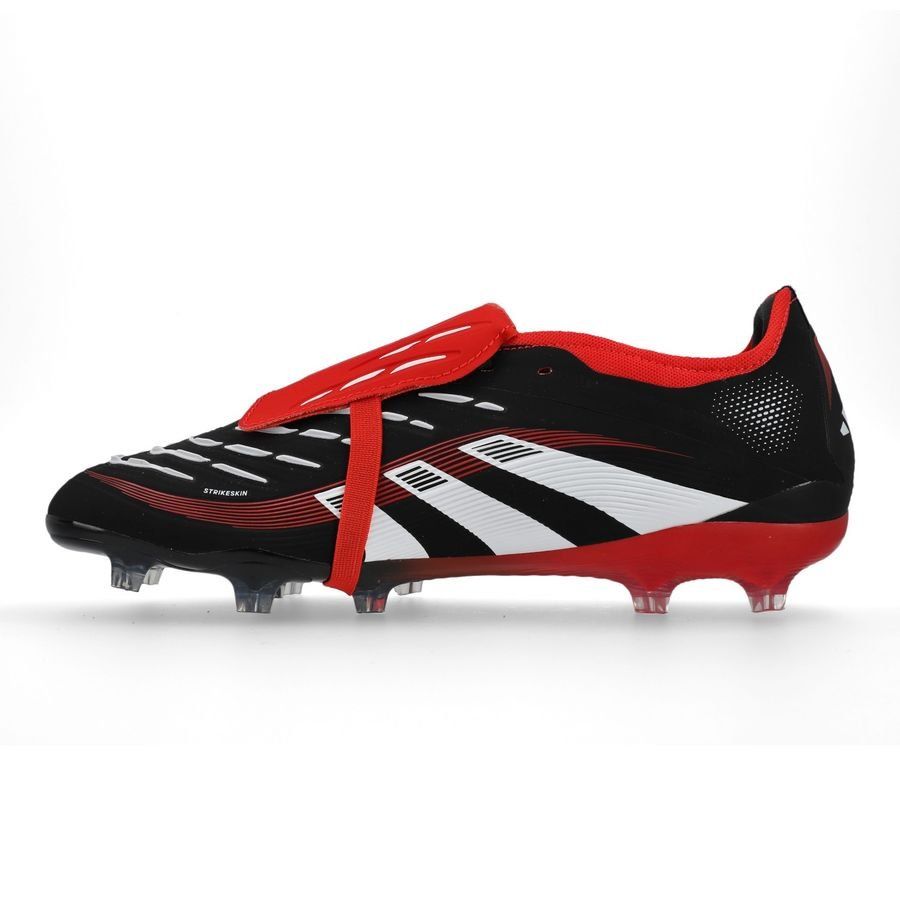 adidas Predator Pro Fold-over Tongue FG Moments - Noir/Blanc/Rouge ÉDITION LIMITÉE