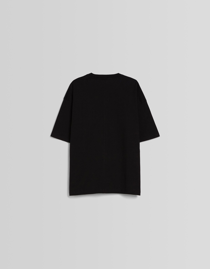 Camiseta de manga curta oversized