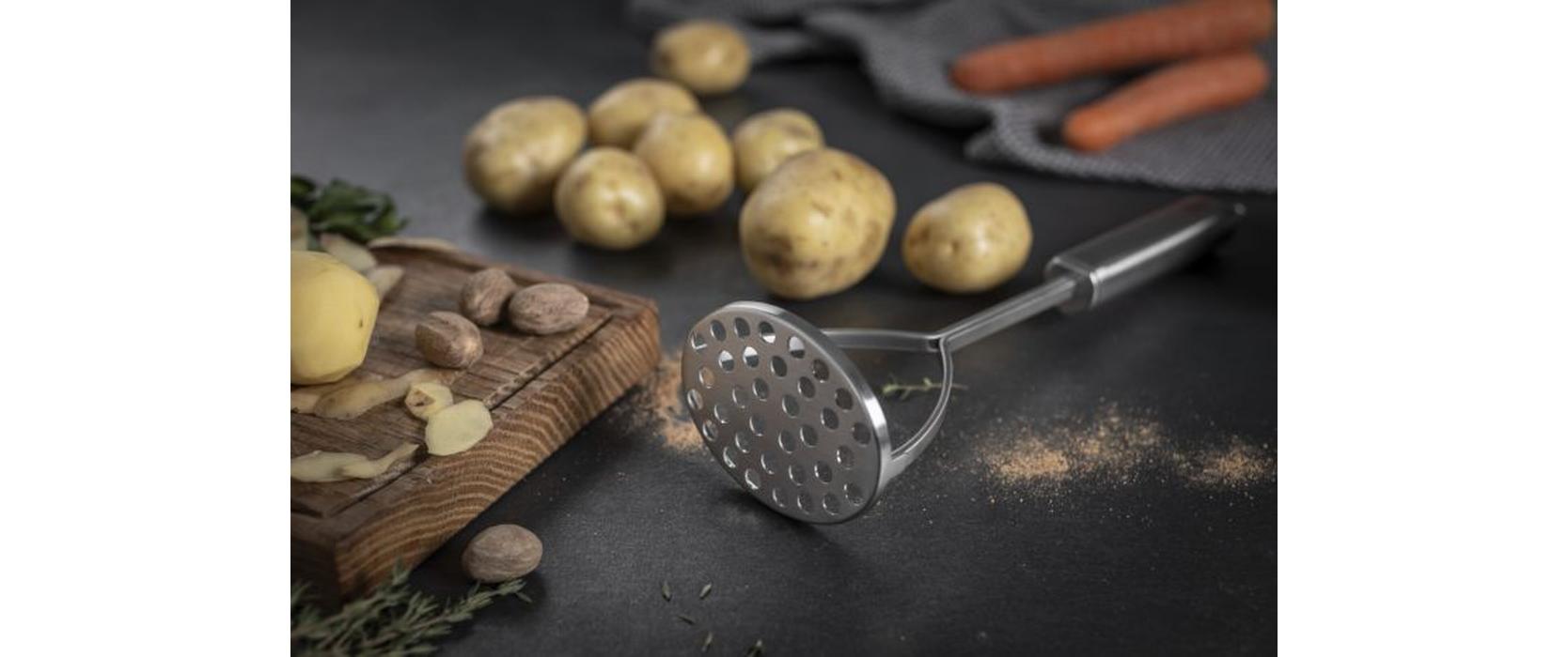Kartoffelstampfer Essential SilberPüreepresse